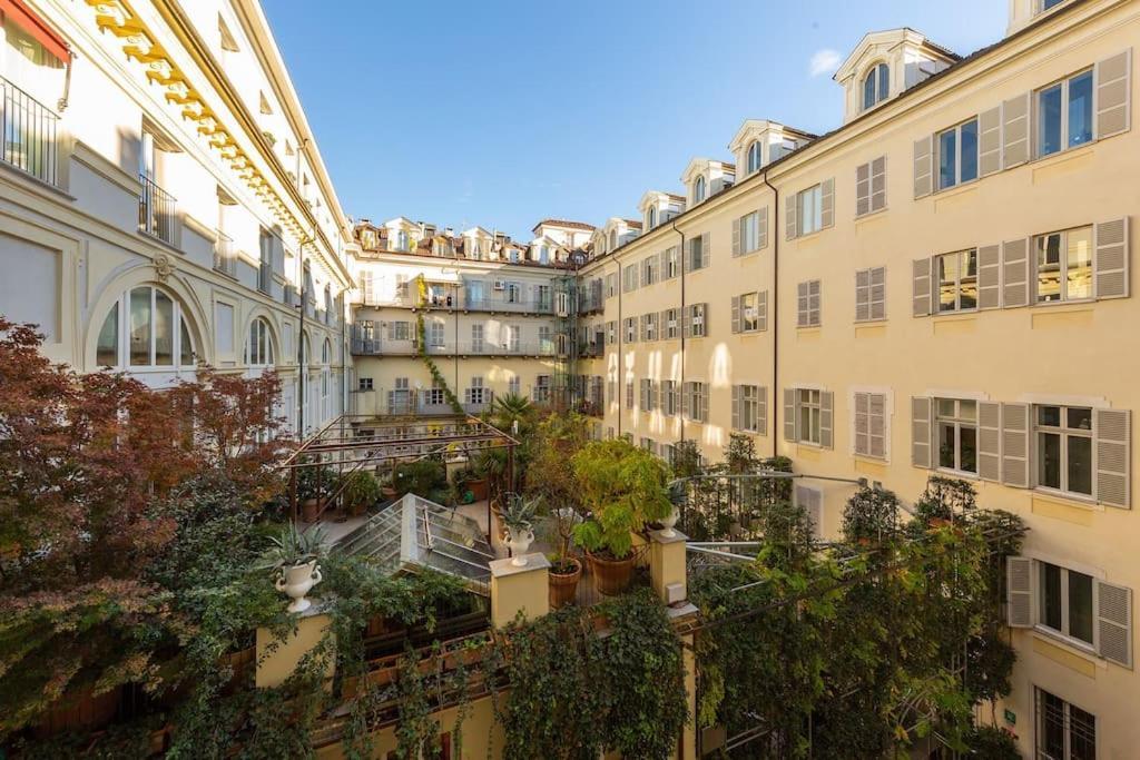 Splendido Appartamento In Piazza San Carlo Turín Exterior foto