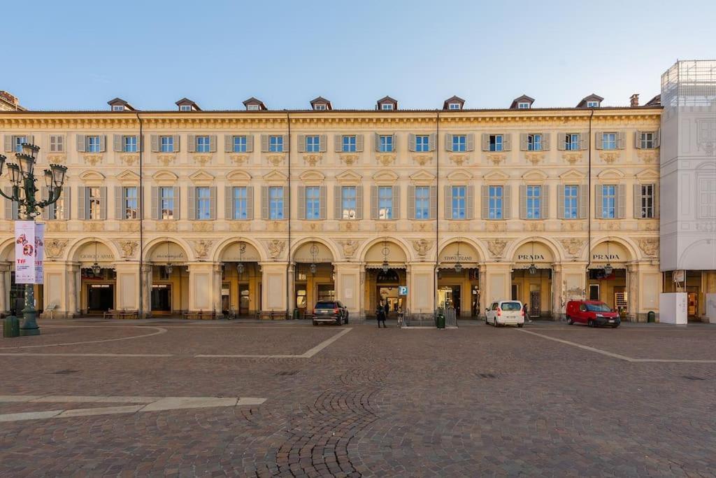 Splendido Appartamento In Piazza San Carlo Turín Exterior foto
